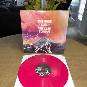 We were promised jetpacks, The More I Sleep The Less I Dream RARE Pink Vinyl